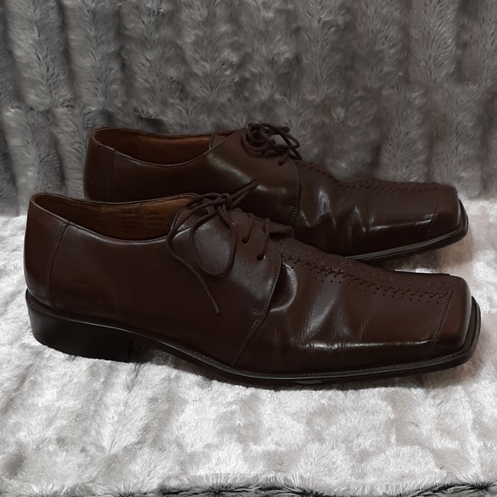 Fratelli Men Sz 13M Brown Leather Lace Up …